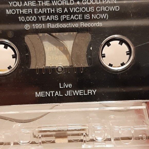 Live Mental Jewelry Cassette Tape Radioactive Records Alternative Rock 1991 READ - Picture 9 of 14